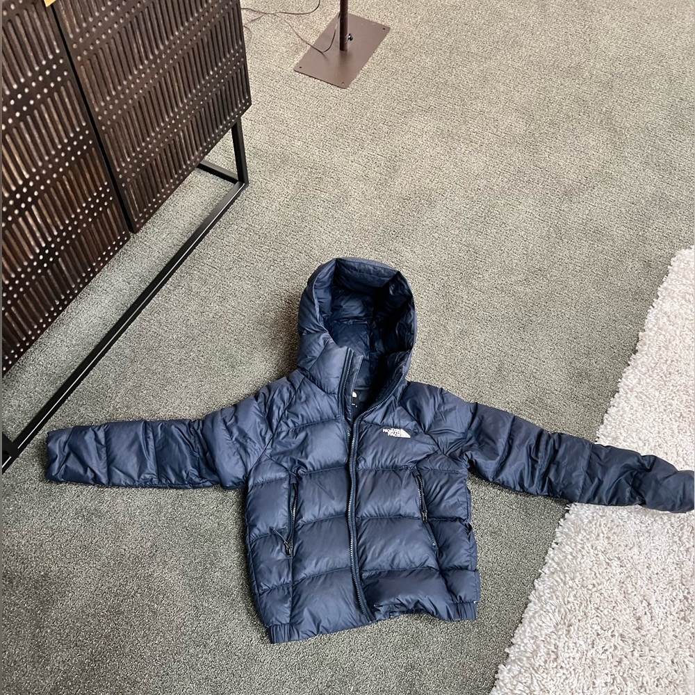 North Face Women's Hyalite Down Hoodie Small, Urban Navy
